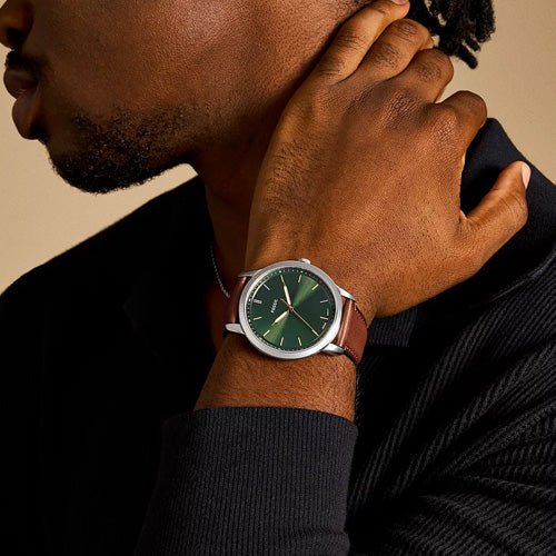 Fossil Minimalist Green Dial