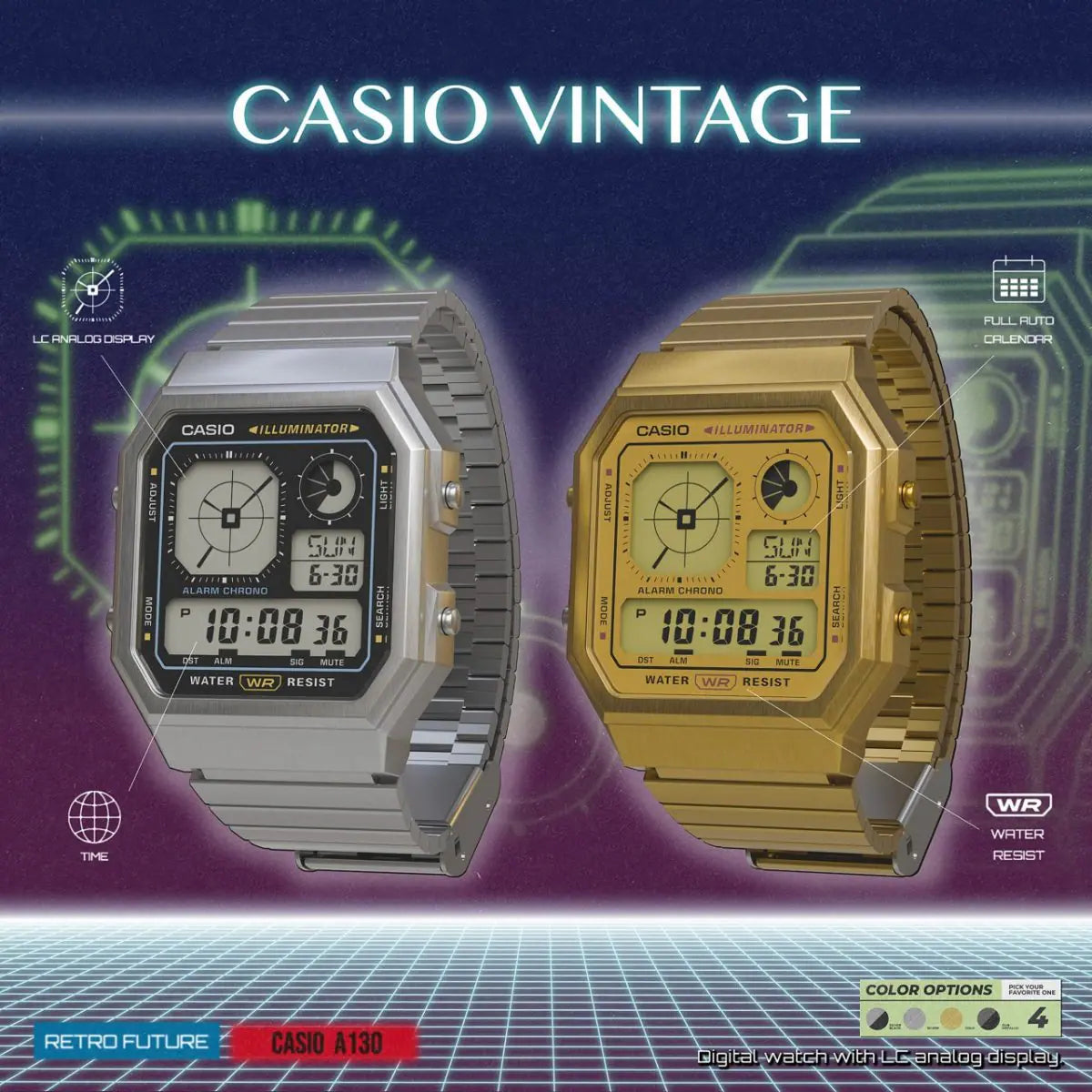 Casio Vintage A130WE-1A