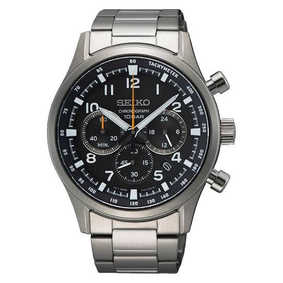 Seiko Gents Chronograph sapphire crystal