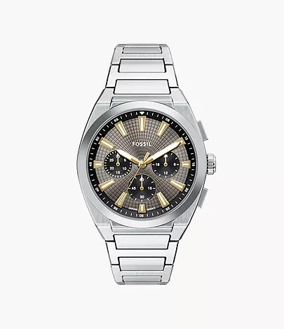 Fossil Everett Stainless Steel