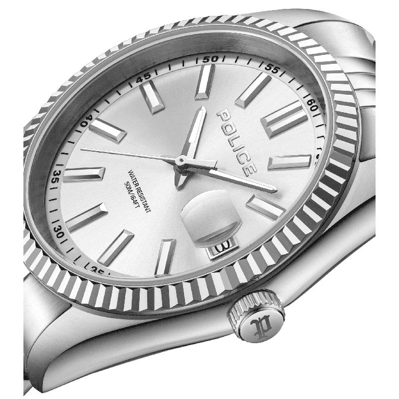 Police Stria Silver Watch