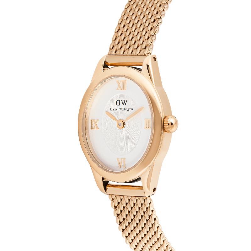 Daniel Wellington Ophelia Mini Mesh White Rose Gold Women's Watch