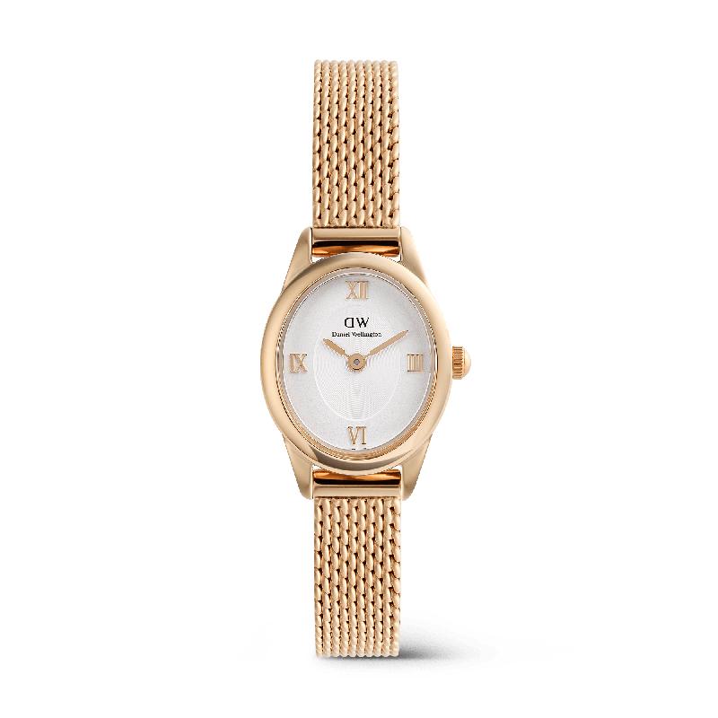 Daniel Wellington Ophelia Mini Mesh White Rose Gold Women's Watch