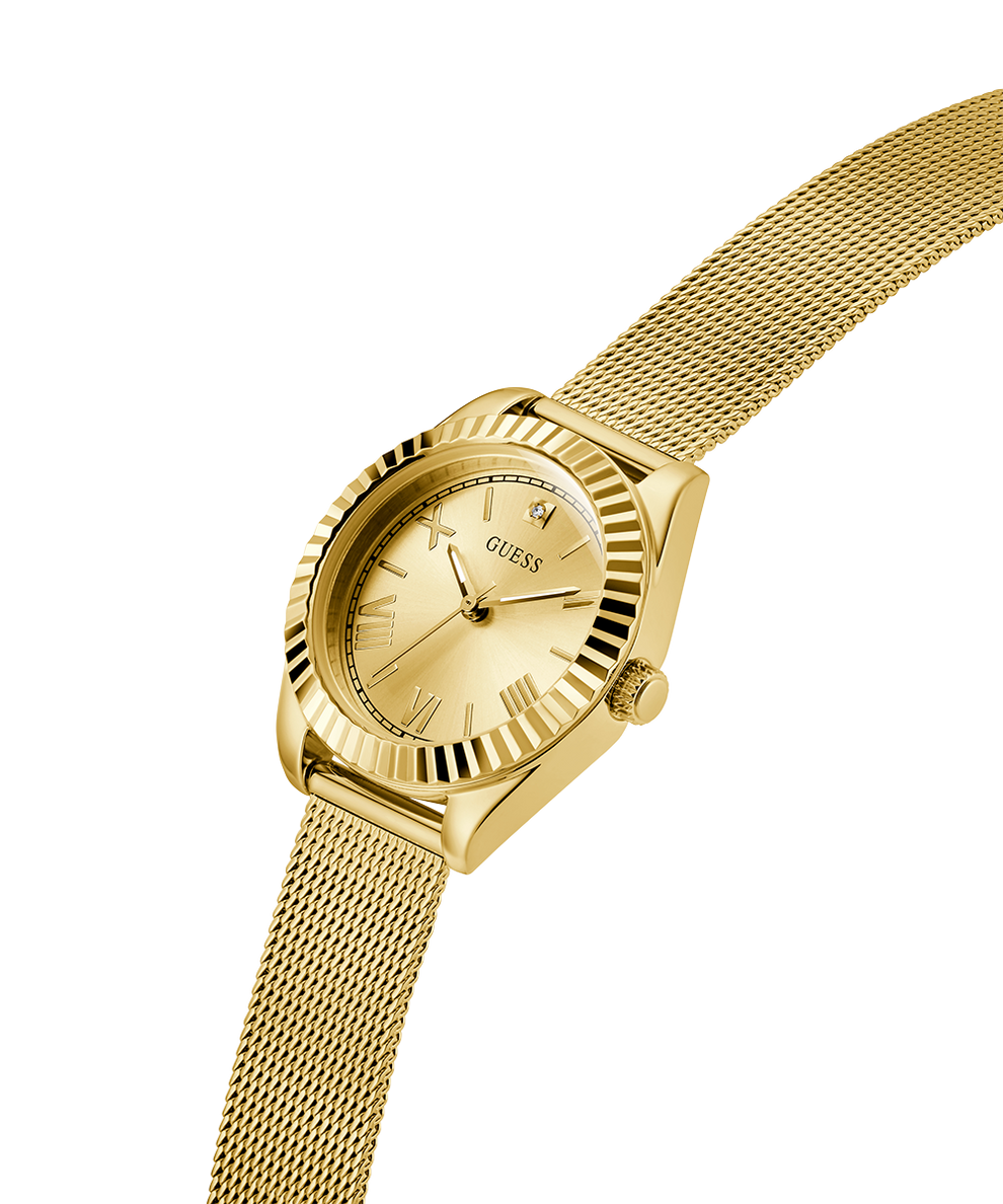 GUESS Ladies Gold Tone Analog Watch