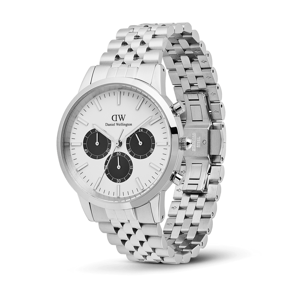 Daniel Wellington Iconic 42 Arch Off-White Panda