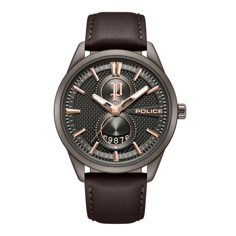 Police Styleshift Brown Leather