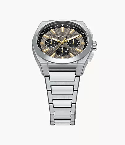 Fossil Everett Stainless Steel