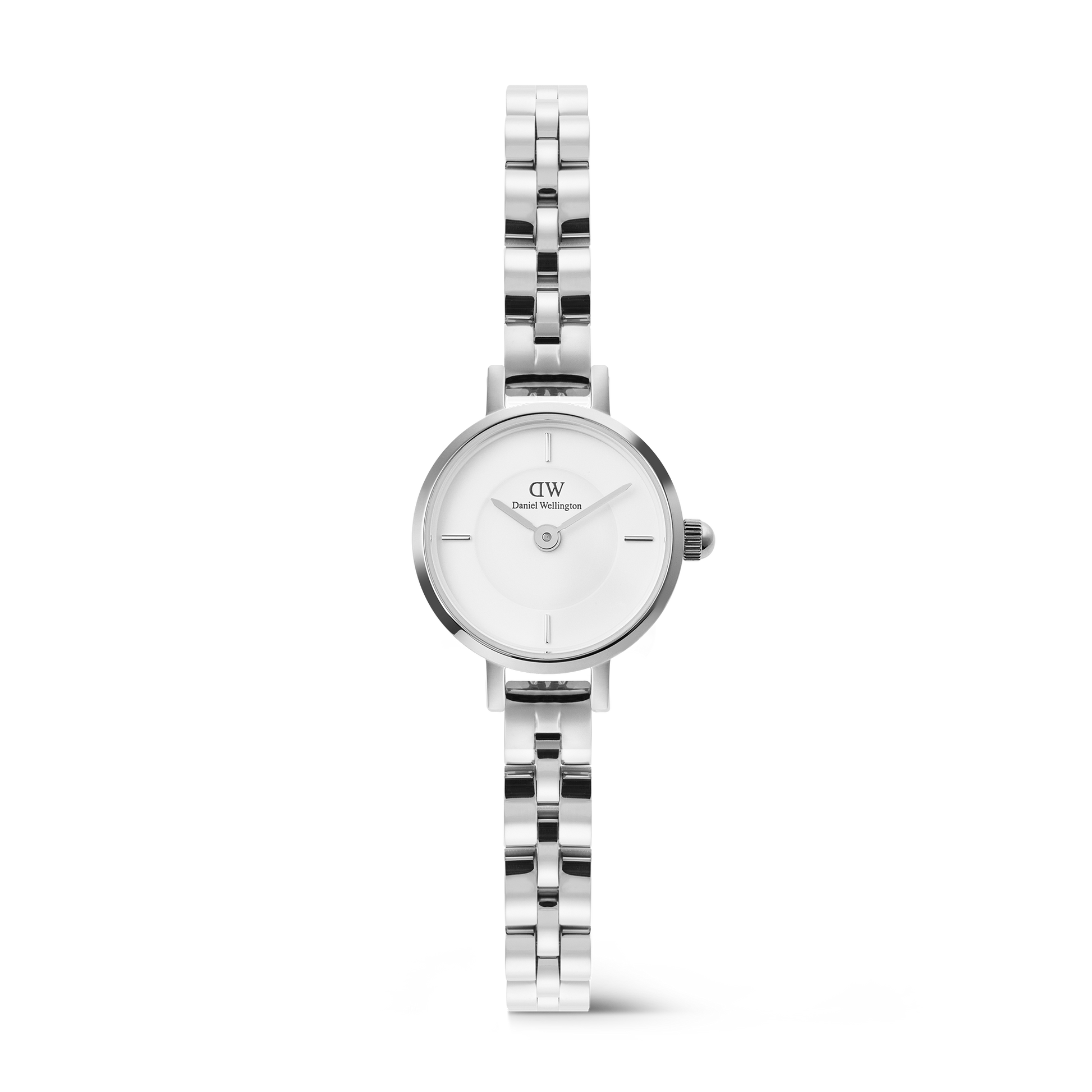 Petite Mini Arch 3-link White Silver