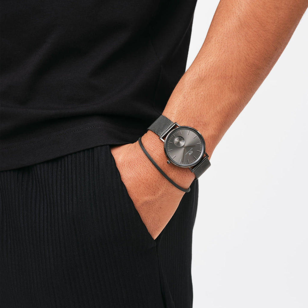 Daniel Wellington Classic Multi-Eye Mesh Anthracite Grey