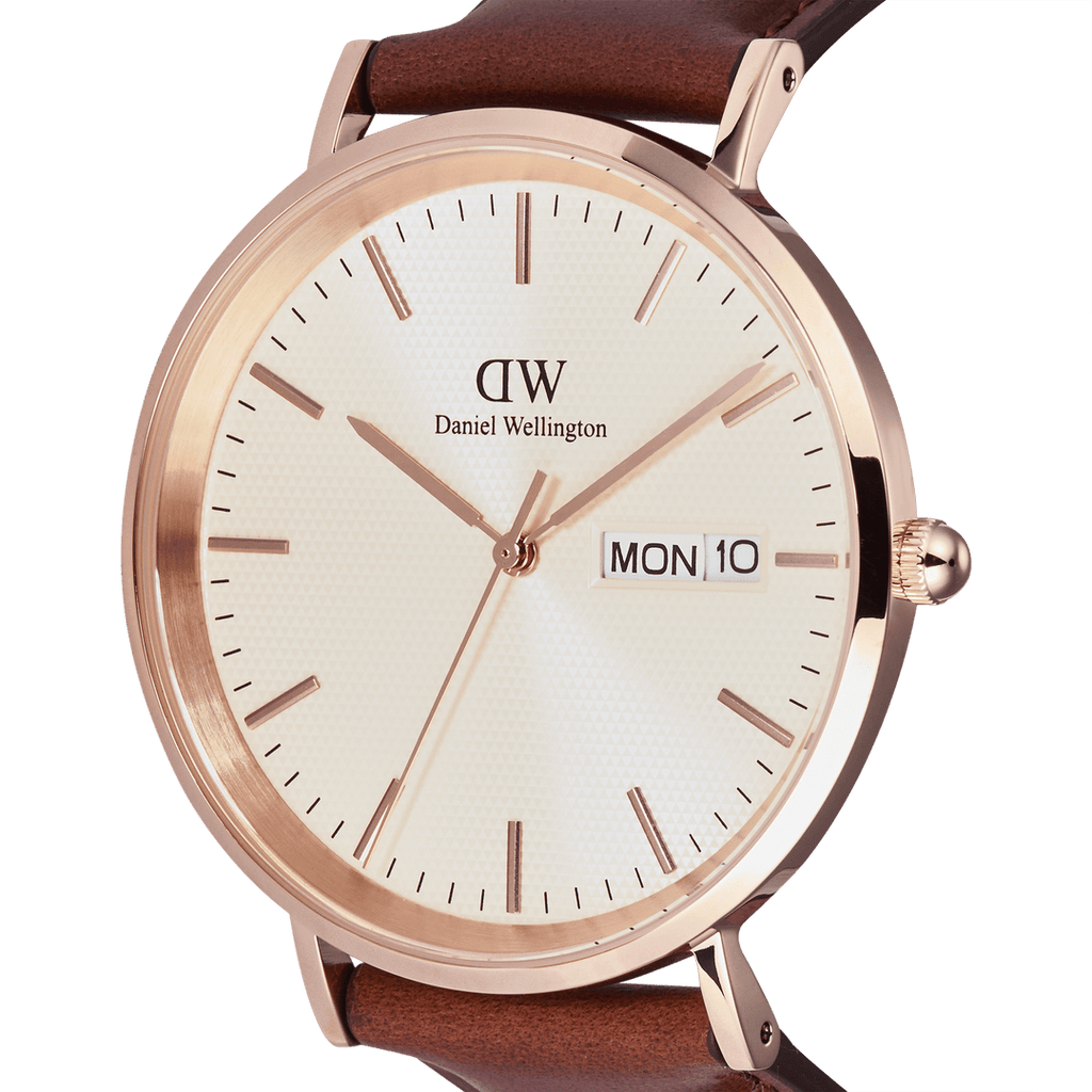 Daniel Wellington Classic Day Display St Mawes Rose Gold Champagne