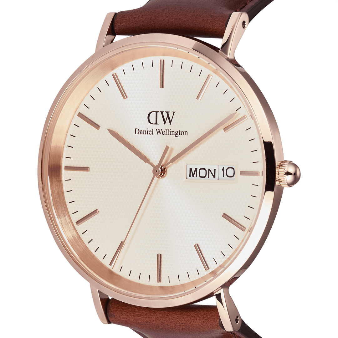 Daniel Wellington Classic Day Display St Mawes Rose Gold Champagne