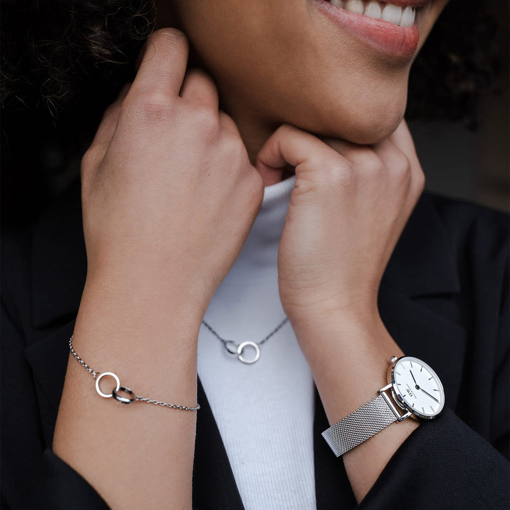 Daniel Wellington Petite Sterling White