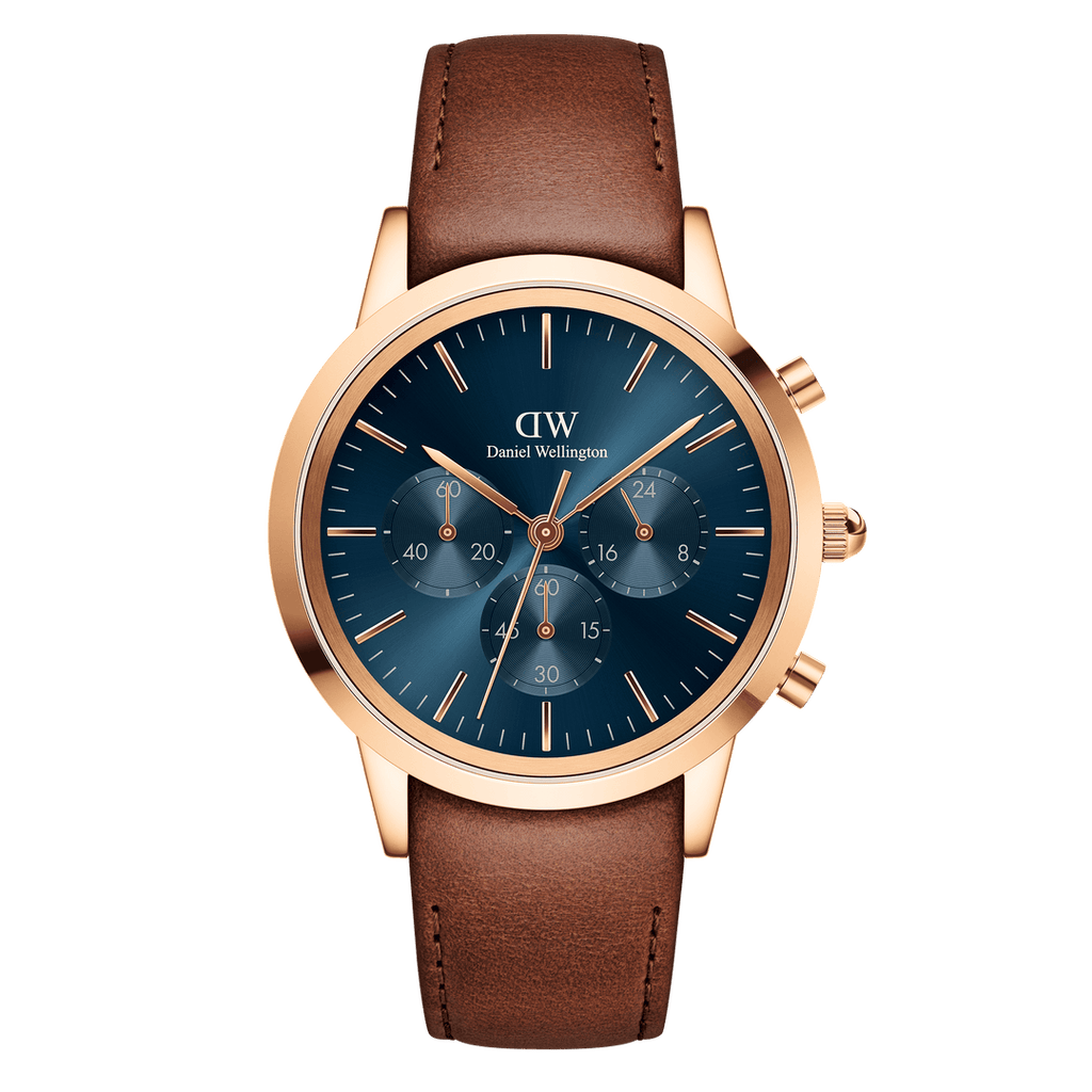 Daniel Wellington Iconic Chronograph St Mawes Arctic Rosegold