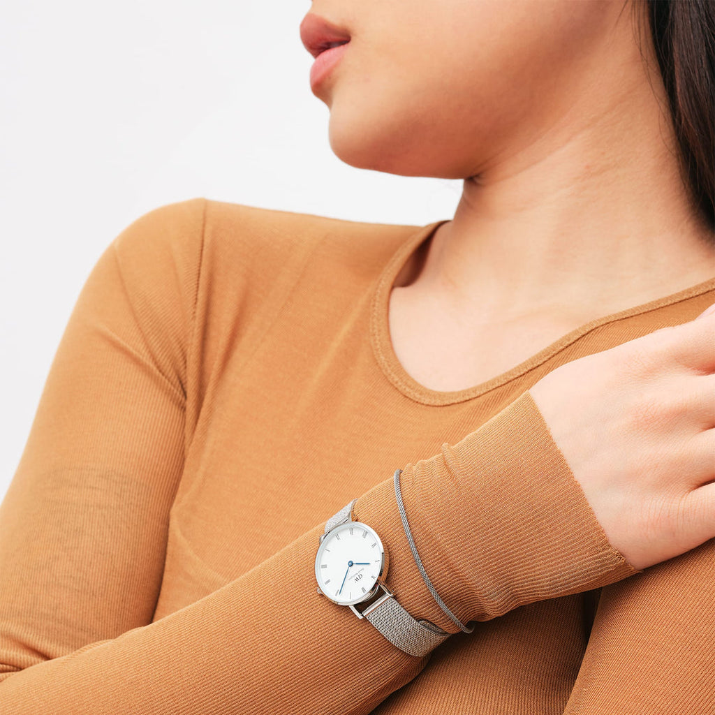 Daniel Wellington Petite Roman Numerals Sterling